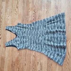 (6) Banana Republic Casual V Neck Dress Cotton Blend Comfy Classic Vacation Nice